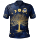 Style Summer 2023 NEW Caradog Freichfras Earl Of Hereford Welsh Family Crest Polo Shirt - Moon Phases & Tree Of Lifesize：XS-6XLNew product，Canbe customization high-quality