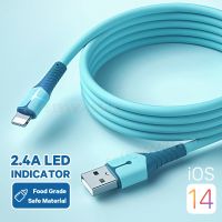 สายสำหรับ IPhone ชาร์จ USB อย่างรวดเร็ว14 13 12 11 Pro Max XS 6S 7 8 Plus สายเครื่องชาร์จยูเอสบีที่ชาร์จแบตเตอรี่โทรศัพท์มือถือสาย1/1.5/2M