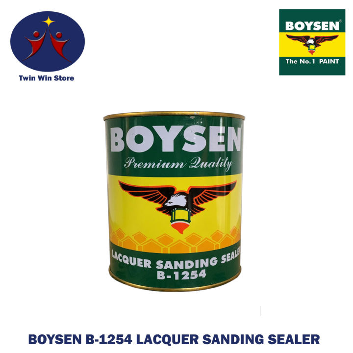 BOYSEN B-1254 LACQUER SANDING SEALER PER LITER | Lazada PH