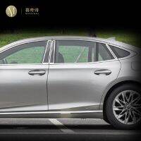 For Lexus LS 500 600 2017-2020 Car Exterior PPF Paint protective film Anti-scratch of window pillar strip TPU transparent film Bumper Stickers Decals