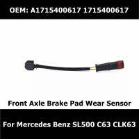 Car Accessories 1Pcs Front Axle Brake Pad Wear Sensor 1715400617 For Mercedes Benz W204 W211 W221 SL500 C63 CLK63 A1715400617