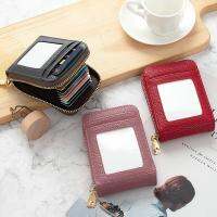 【CW】►✢  Credit Card Holder Wallet Women/men Red/green/blue/pink/brown/black Slots Business Holoder for Cardholder