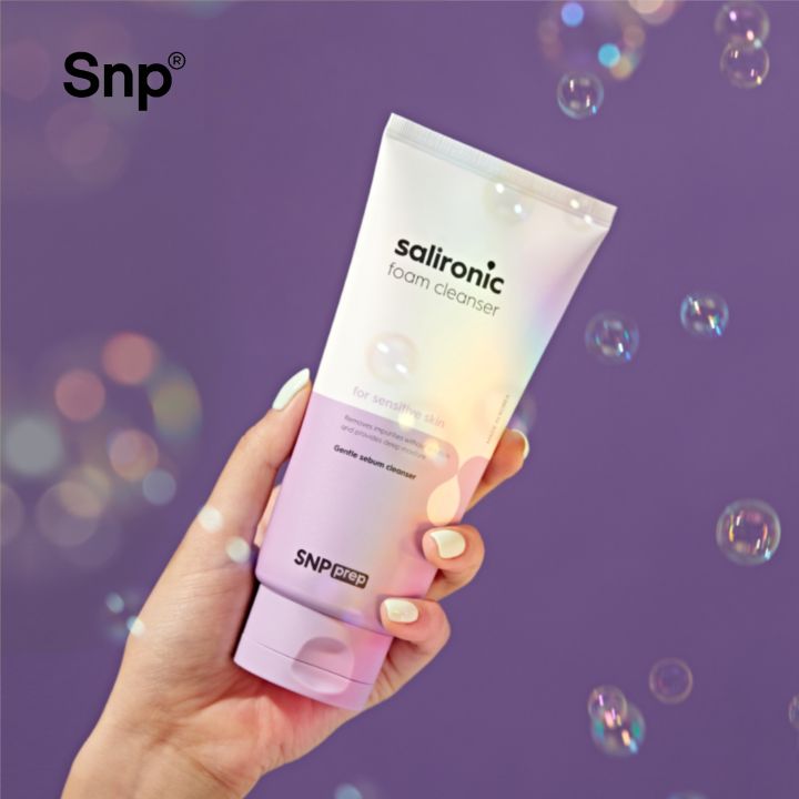 snp-prep-salironic-foam-cleanser-เอสเอ็นพี-เพรพ-ซาลิโรนิค-โฟม-คลีนเซอร์