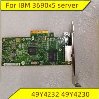 Newprodectscoming Original For IBM 3690x5 server Intel dual port Gigabit network card intel82580 chip 49Y4232 49Y4230