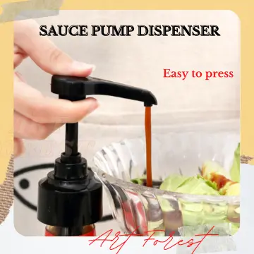 Milk Tea Syrup Pump Liquid Dispenser 3Pcs Dispenser Coffee for Kitchen  Seasoning