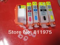 【Online】 Multi Mobiles สำหรับ IP3600 IP4600 MP540 MP630 MP620 MX860 MX870เครื่องพิมพ์ CLI-221refillable หมึกด้วยชิปรีเซ็ตอัตโนมัติ