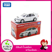 โมเดลรถเหล็ก Tomica Premium No.13 Mitsubishi Lancer Evolution Vl GSR (สีขาว พิเศษ)