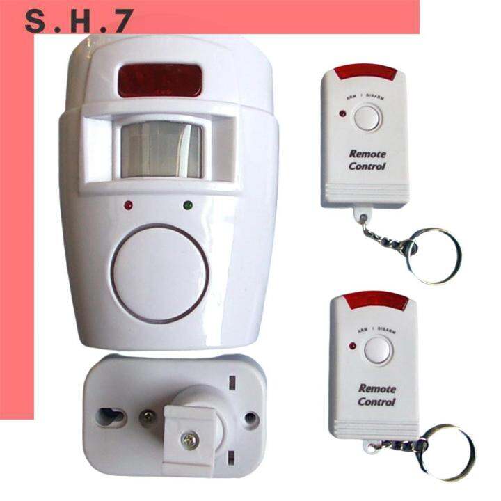 Wireless Motion Sensor Alarm Home Security System PIR Motion Sensor ...