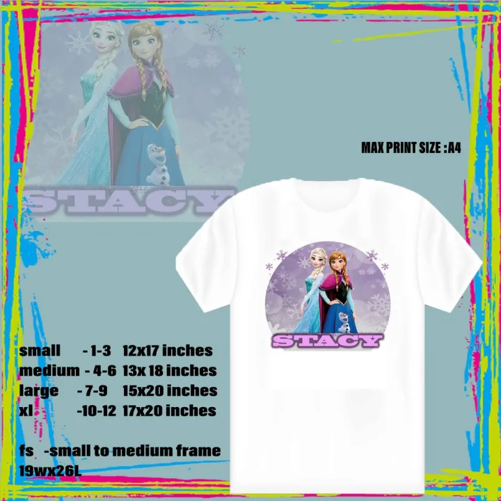 FROZEN TSHIRT DESIGN | Lazada PH