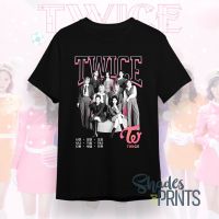 【New】Twice KPop Music Sana Jihyo Mina Jeongyeon Momo Shirt เครื่องแต่งกาย Unisex ที่กำหนดเอง - เสื้อยืดพรีเมี่ยม