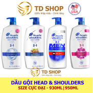 Dầu gội và xả 2in1 Head&Shoulders 950ml nhập Mỹ Classic clean I Hạnh Nhân