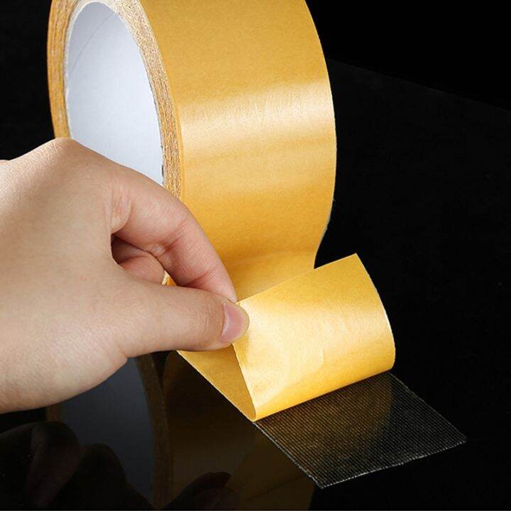 xiaomi-adhesive-tape-repair-strong-fixation-double-sided-cloth-base-translucent-mesh-waterproof-super-traceless-viscosity-carpet