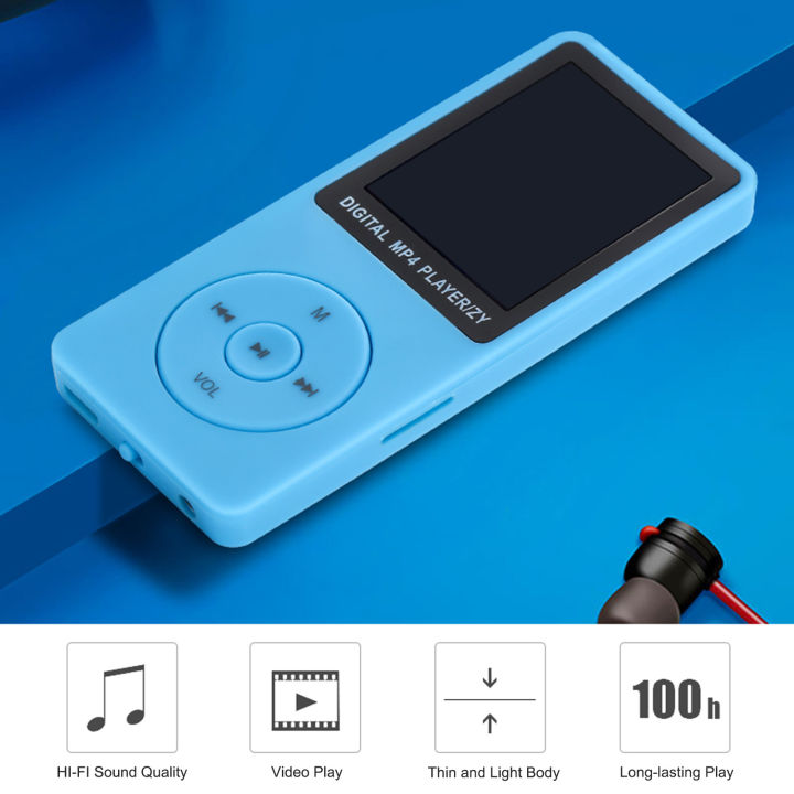 เครื่องเล่นเพลง-mp3-เครื่องเล่นเพลง64-gb-หน้าจอ1-8-แบบพกพา-mp3พร้อมวิทยุ-fm-อัดเสียงสำหรับเด็กผู้ใหญ่