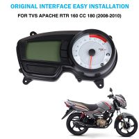 Motorcycle Tachometer Digital Odometer Motocross Speedometer Meter Gauge Dirt Bike for RTR 160 CC 180