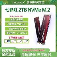 【3 คนกลุ่ม 】 สีสันสดใส 2TB SSD ไดรฟ์ของรัฐที่มั่นคง M.2 อินเตอร์เฟซ nvme ข้อตกลง CF600 ความเร็วลมเรเดียมชุด