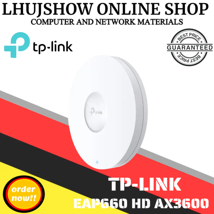 TPLINK EAP660 HD AX3600 Wireless Dual Band MultiGigabit Ceiling Mount