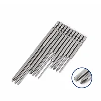 5mm Round Shank Extra Long Phillips Screwdriver Bits Magnetic Torque 50mm 60mm 80mm