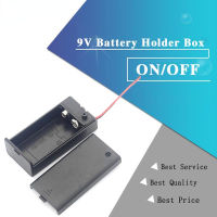 9V Battery Holder Box With Wire Lead ON/OFF Switch Cover Case