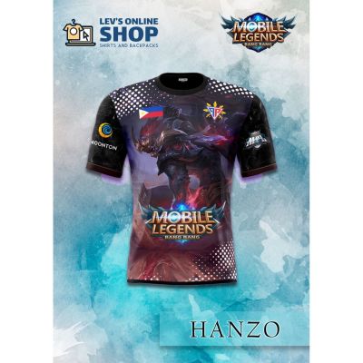 Mobile Legends ML Shirt  - Hanzo - Excellent Quality Full Sublimation T Shirt