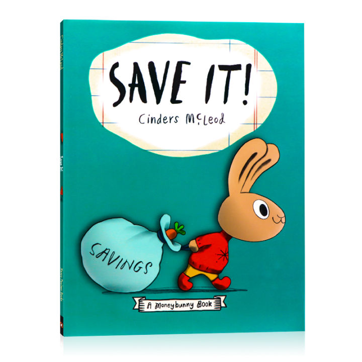 stock-rabbit-learn-to-save-money-save-it-english-original-picture-book-moneybunny-childrens-financial-quotient-childrens-good-financial-habits-cultivate-kindergarten-enlightenment-early-education-pict