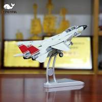 TOOYFUL 1/72 Scale F-14A Fighter รุ่นของเล่นประกอบจอแสดงผลโลหะผสมรุ่น F-14A เครื่องบินสำหรับเดสก์ท็อปตารางอุปกรณ์เสริมวันเกิดของขวัญ