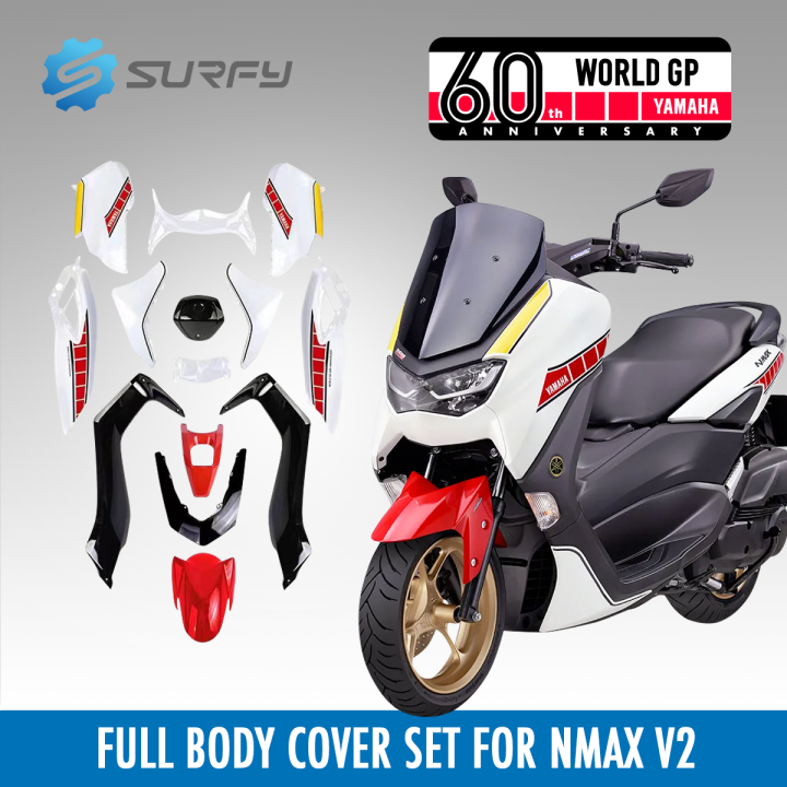 Nmax v2 Flairings Set Original With Decals Set World GP 60th Design