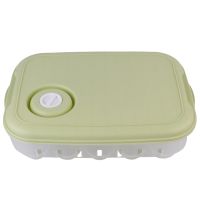 20 Eggs Stackable Storage Boxes Lids Containers Fridge Holder Bin Refrigerator Keeper Space Saver Carton