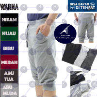 Atjin-Celana Joger Training Olahraga Treining Trackpants  Panjang Pria JUMBO Bahan Baby Terry Lembut Model 7/8 terbaru 2021 [ 6 Variasi Warna ]