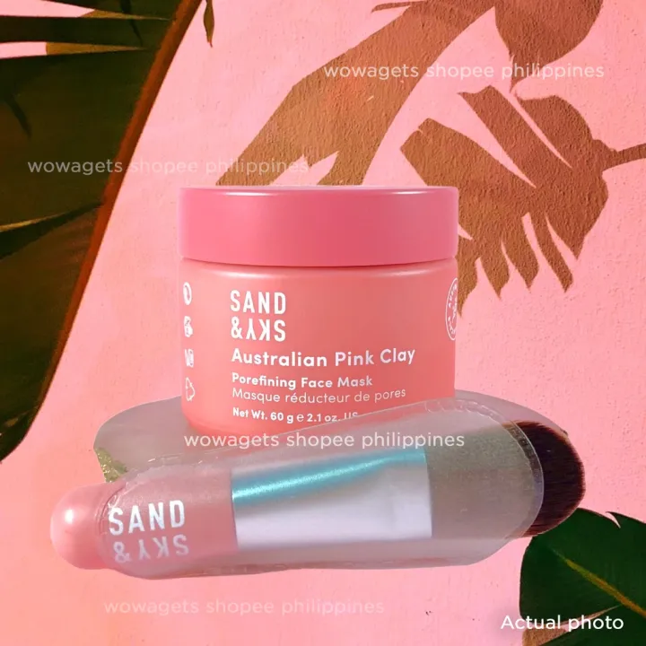 Sand And Sky Australian Pink Clay Porefining Face Mask Sand And Skyy6b