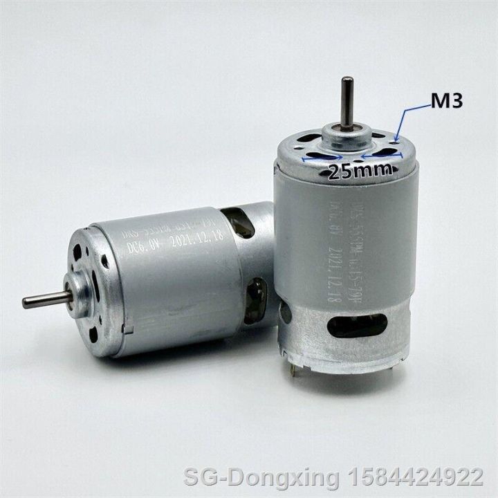 yf-rs-555-6515-motor-6v-9-6v-10v-11v-12v-speed-large-torque-36mm-electric-engine-8500rpm-17200rpm