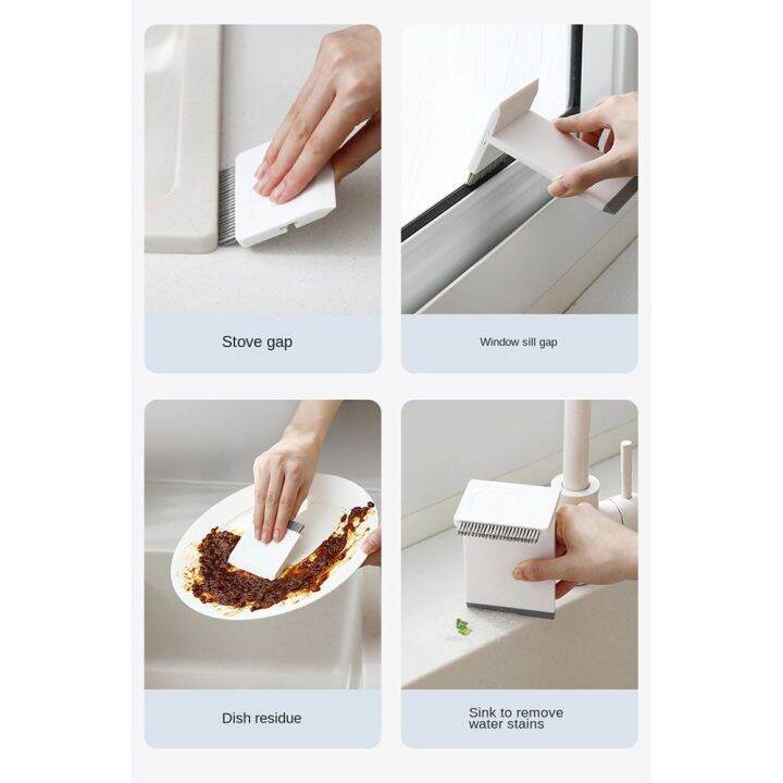 oak-แบบ2-in-1-ที่ขูดแปรง-ซิลิโคนนุ่มๆ-หัวคู่-ที่ปัดน้ำฝนกระจก-เครื่องมือทำความสะอาดมือ-ไม้กวาดหุ้มยางทำความสะอาดกระจก-สำหรับห้องครัวห้องน้ำโรงรถ