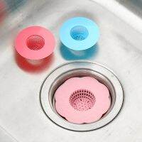 2/6Pcs Filter Hair Anti-blocking Basin Filter Kitchen Sink Sewer Net Strainer Bathroom Hair Catcher Round Floor Drain