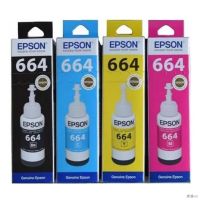 น้ำหมึกพิมพ์ EPSON 664 เติมแท้งเอปสันหมึกแท้ครบชุด4สี