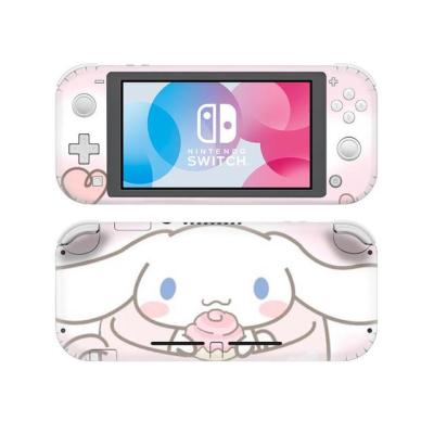 Cinnamoroll Laurel สติกเกอร์รูปลอกชุดสุนัขสำหรับ Nintendo Switch Lite Console Protector Mini Nintendo Switch Lite สติกเกอร์ติดผิว