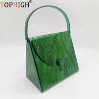 【YD】 TOPHIGH Luxury Tote Brand Organizer Handbag Designer Female Purses And Makeup