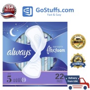 Always Infinity FlexFoam Pads size 5 - Băng vệ sinh siêu thấm không mùi