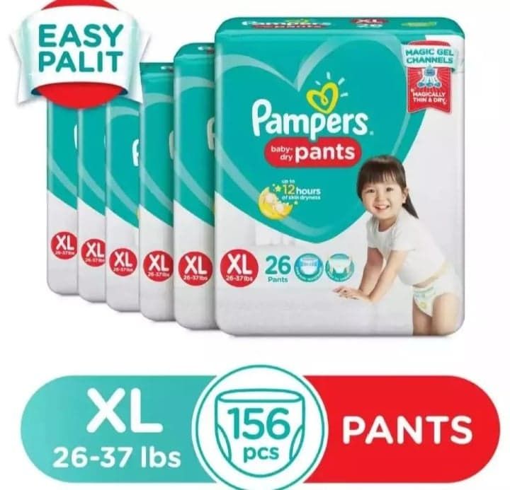Buy Pampers Baby Dry Pants Diaper XL - 46s Online | Southstar Drug