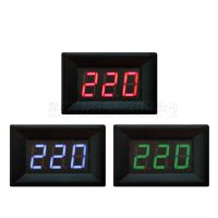 50pcs Led Digital Display Two-wire Ac Voltmeter Head Two-wire Digital Voltmeter Ac220v Municipal Power 380v Industrial Power Electrical Trade Tools  T