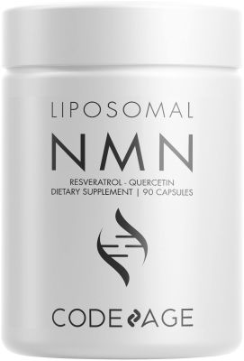 NMN, Resveratrol, Quercetin,90 Capsules by Codeage