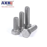 ♠✈☾ 10pcs M6 M8 A2 304 Stainless Steel Metric Threaded DIN933 External Hex Hexagon Head Cap Screw Bolt Thread Diamater 6mm 8mm