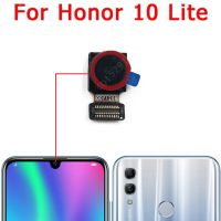 ด้านหน้าและด้านหลังกล้องหลังสำหรับ Huawei Honor 10 Lite Light 10 Lite โมดูลกล้องหันหน้าไปทางหลักชิ้นงอสำหรับเปลี่ยนอะไหล่