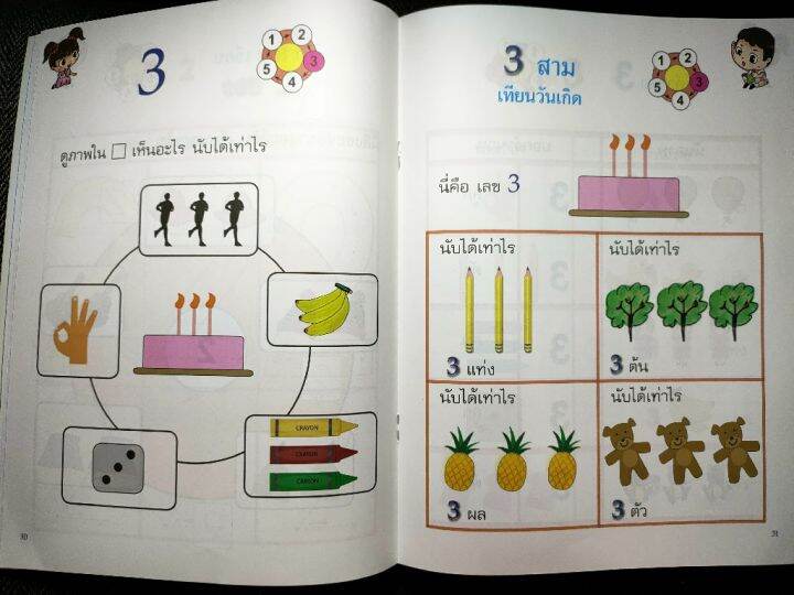 แบบฝึกเสริมทักษะพื้นฐานเลขคณิต-ระดับชั้นอนุบาลที่1-ภาคเรียนที่1