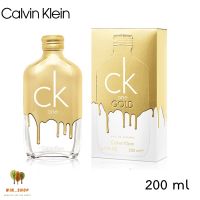 Calvin Klein CK One Gold edt 200ml. น้ำหอมแท้ พร้อมกล่องซีล