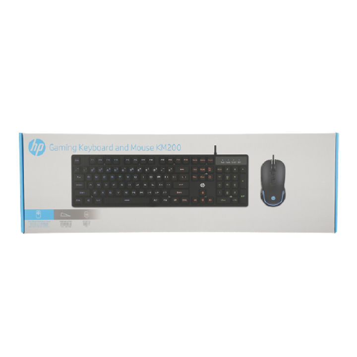 hp-คีย์บอร์ด-km200-keyboard-mouse-led-back-light