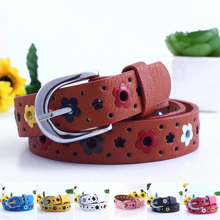 baby-kids-boys-girls-pu-leather-waist-belt-waistband-buckle-adjustable-fashion