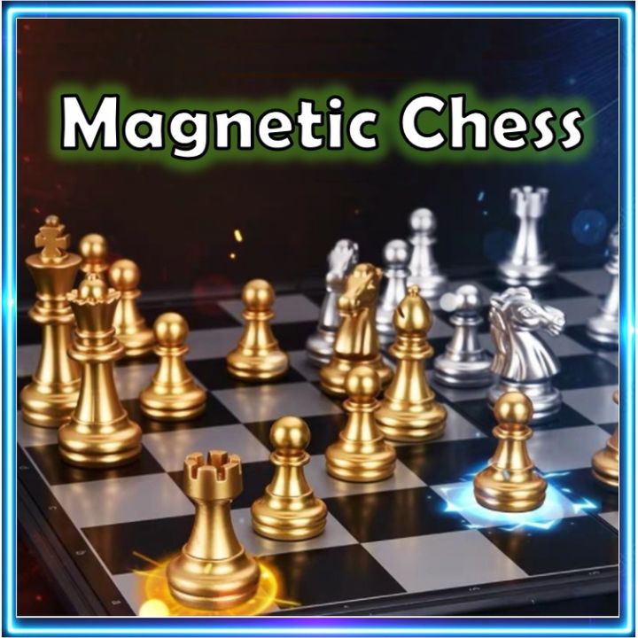 Folding Magnetic International Chess Magnetic International Chess