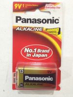 ถ่าน 9V แบตเตอรี่ Panasonic Alkaline 9V ถ่านอัลคาไลน์ Battery