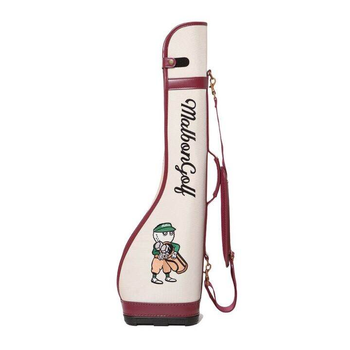 south-korea-malbon-22-golf-golf-bag-ball-letters-cartoon-sports-men-and-women-receive-a-gun-bag