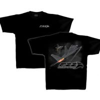 Air Force F-22 Raptor Fighter Jet Military Men T-shirt Short Sleeve Casual Cotton O-Neck Summer T Shirt