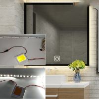 ๑ Touch Sensor Switch 12V 5A Single/ Three Color LED Smart Single Key Touch Dimmer Switch For Bathroom Mirror